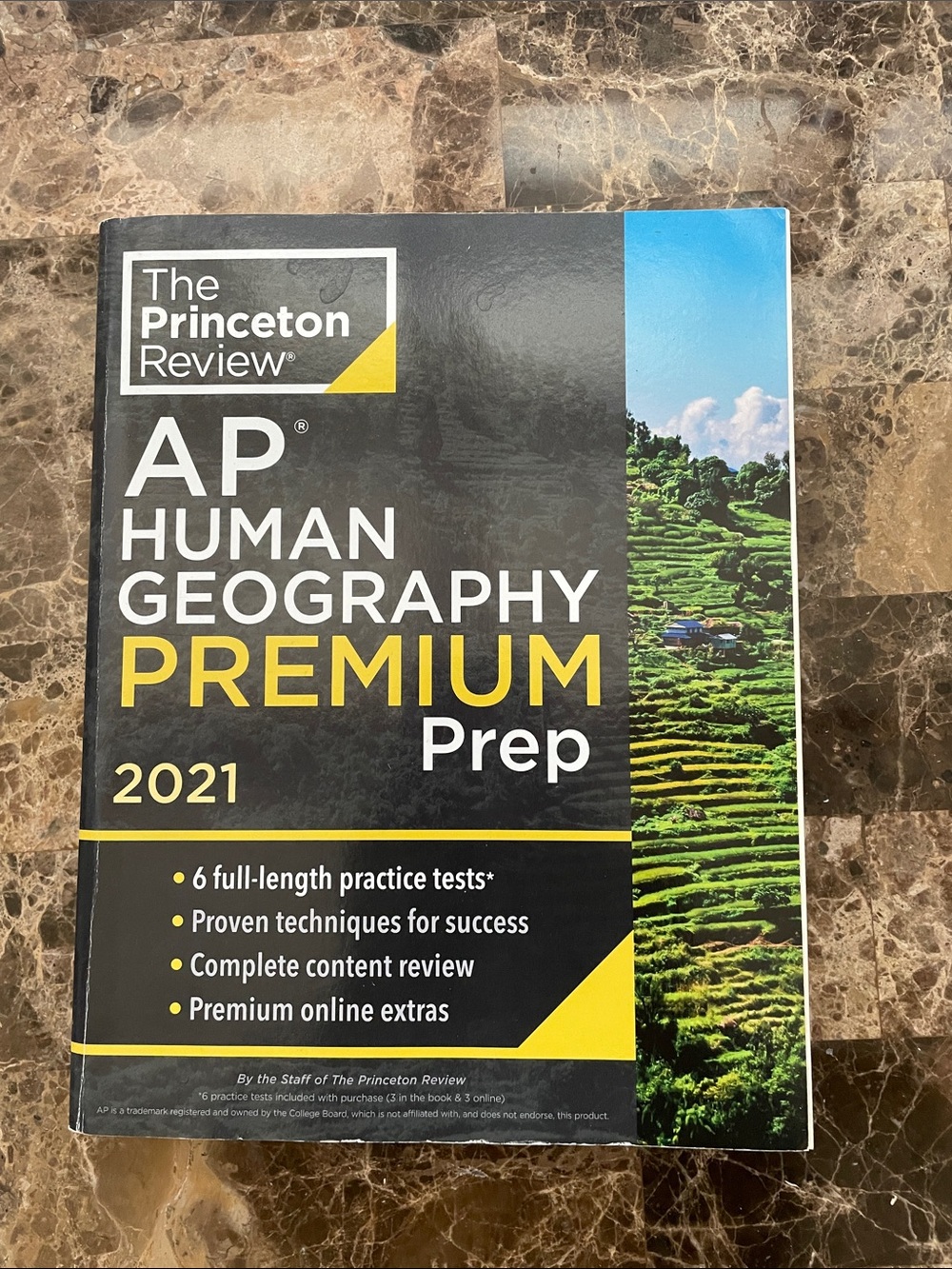 AP Human Geography Premium Prep 2021 - Black/Yellow